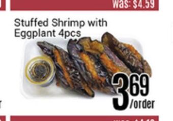 Nations Fresh Foods Stuffed shrimp with eggplant offer