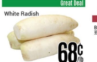 Nations Fresh Foods White radish offer
