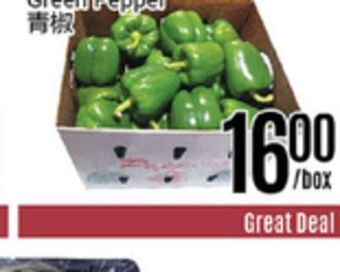 Nations Fresh Foods Green pepper offer