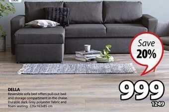JYSK Della sofa bed offer