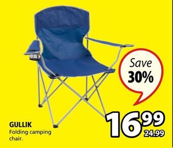 JYSK Gullik folding camping chair offer
