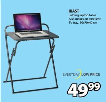 JYSK Ikast folding laptop table offer
