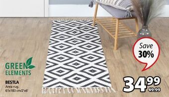 JYSK Bestla area rug offer