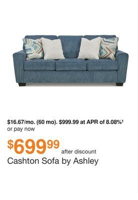 Ashley Furniture Cashton sofa by ashley offer