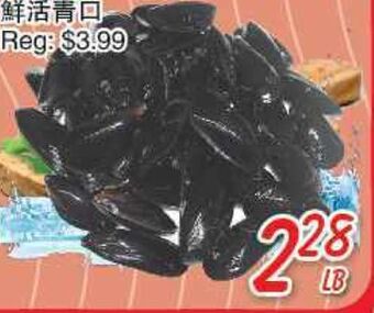 Foody Mart Live mussel offer