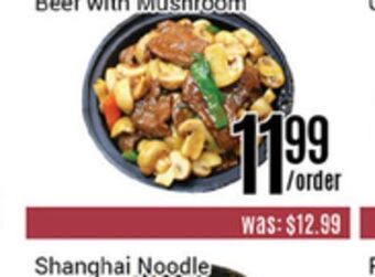 Nations Fresh Foods Beer with mushroom offer