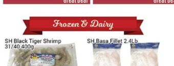 Nations Fresh Foods Sh black tiger shrimp offer