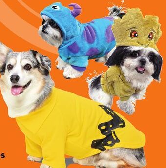 Petsmart All licensed costume hoodies offer