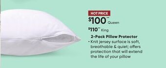 Sleep Country 2-pack pillow protector offer