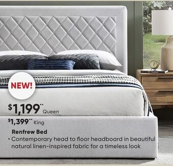 Sleep Country Renfrew bed offer