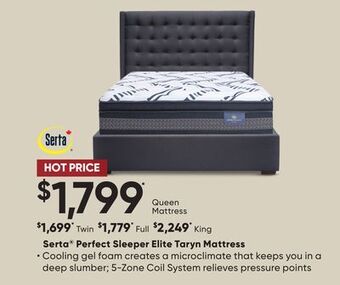 Sleep Country Serta® perfect sleeper elite taryn mattress offer