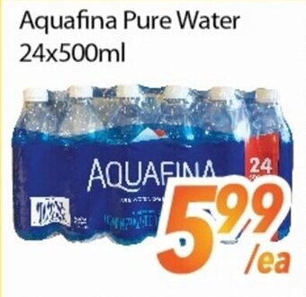 Bestco Food Mart Aquafina Pure Water 24x500ml offer