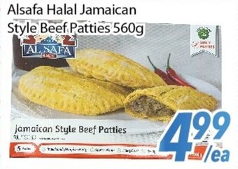Bestco Food Mart Alsafa Halal Jamaican Style Beef Patties 560g offer