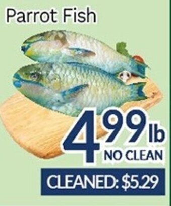 Oceans Fresh Food Market Parrot Fish offer
