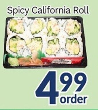 Oceans Fresh Food Market Spicy California Roll offer