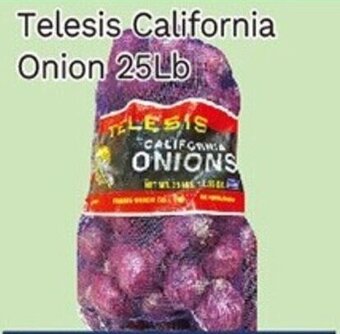 Oceans Fresh Food Market Telesis California Onion 25Lb offer