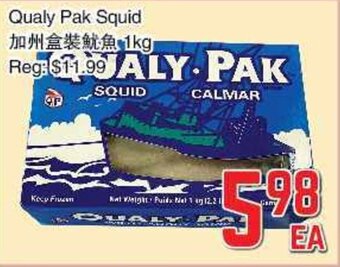 Foody Mart Qualy Pak Squid offer