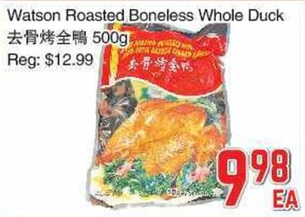 Foody Mart Watson Roasted Boneless Whole Duck offer