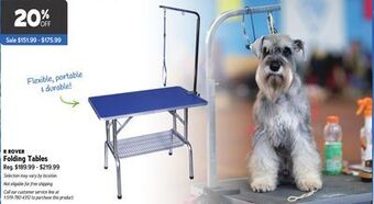 R rover folding tables