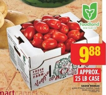 No Frills SAUCE ROMAS offer