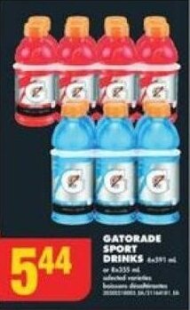 No Frills GATORADE SPORT DRINKS offer