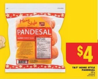 No Frills T&T HOME STYLE PANDESAL offer