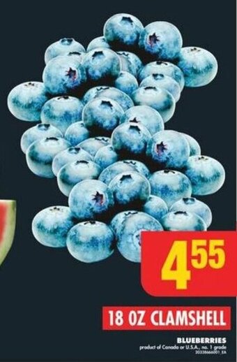 No Frills BLUEBERRIES offer