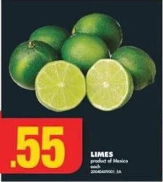 No Frills LIMES offer