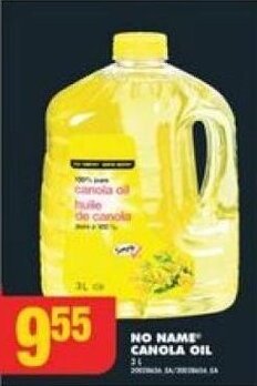 No Frills NO NAME CANOLA OIL offer