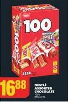 No Frills NESTLE ASSORTED CHOCOLATE offer