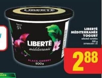 No Frills LIBERTE MEDITERRANEE YOGURT offer