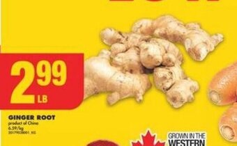 No Frills GINGER ROOT offer
