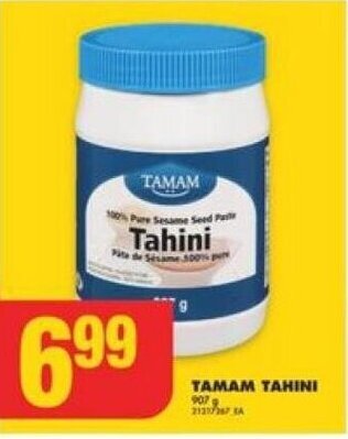 No Frills TAMAM TAHINI offer