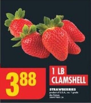No Frills STRAWBERRIES offer