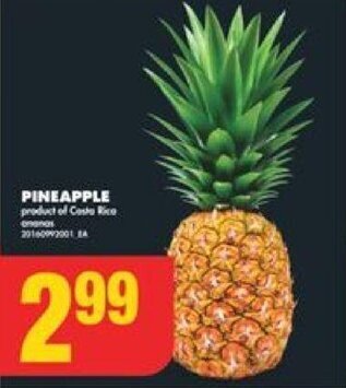 No Frills PINEAPPLE offer