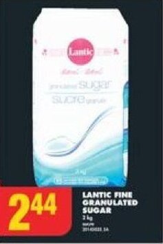 No Frills LANTIC FINE GRANULATED SUGAR offer