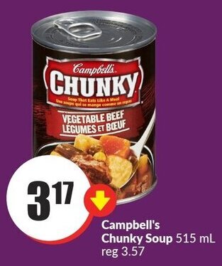 FreshCo Campbell's Chunky Soup 515 mL offer