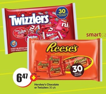 FreshCo Hershey's Chocolate or Twizzlers offer