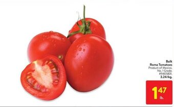 Walmart Bulk Roma Tomatoes offer