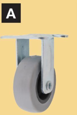 Princess Auto 2 in. thermoplastic rubber casters offer