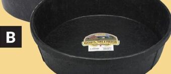 Princess Auto Rubber feed pans offer