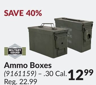 Princess Auto Ammo boxes offer