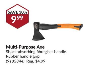 Princess Auto Multi-purpose axe offer