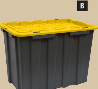 Princess Auto 80 litre storage boxes offer