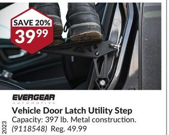 Princess Auto Vehicle door latch utility offer