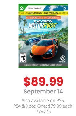 GameStop The crew motorfest special edition xbox series x offer