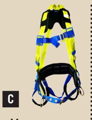 Princess Auto Padded full-body safety harness offer