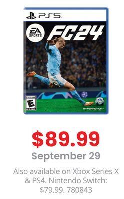 GameStop Ea sports fc 24 standard edition by other ps5 offer