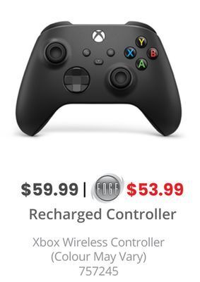 GameStop Recharged controller xbox wireless controller offer