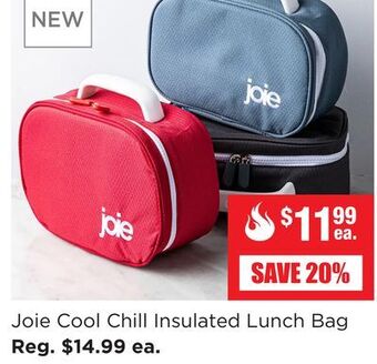 Kitchen Stuff Plus Joie cool chill insulated lunch bag offer